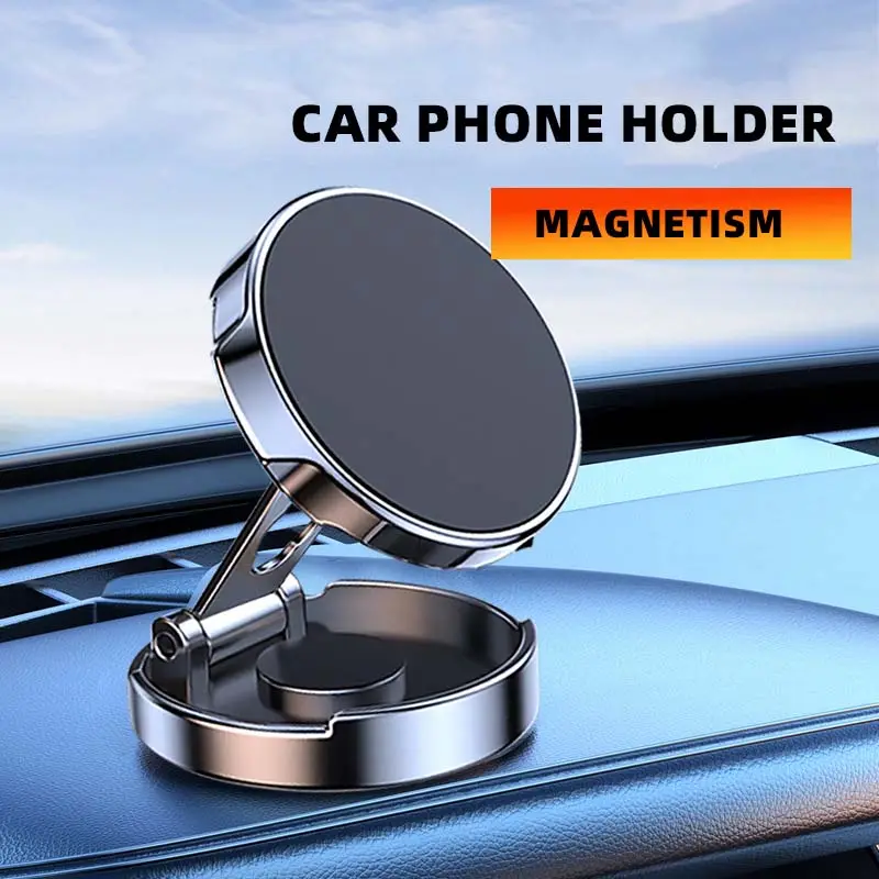 Popüler çinko alaşım manyetik güçlü GPS araç ön camı ön panel tutucu kolay taşıma Mini araba telefon standı için araç tutucu