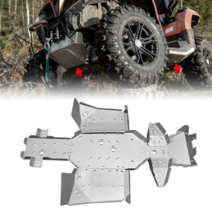 Pour <span class=keywords><strong>CFMOTO</strong></span> <span class=keywords><strong>CFORCE</strong></span> 800 XC/<span class=keywords><strong>1000</strong></span> 2021-2024 Plaque de protection centrale du châssis complet en aluminium - Product Image 1