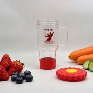 Tazza da <span class=keywords><strong>Caffè</strong></span> in Vetro di Lusso Era Girl, Resistente al Calore, Bicchiere Colorato per Tè, Latte, <span class=keywords><strong>Caffè</strong></span>, Succo, Tazza da Viaggio - Product Image 2