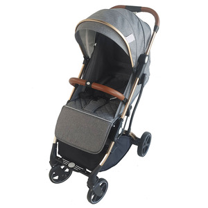 รถเข็นเด็กแบบ2 in 1รถเข็นเด็กโครงสีทองรถเข็นน้ำหนักเบา - Product Image 6