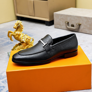 Nouvelles chaussures en cuir à lacets pour hommes de style britannique à la mode en cuir décontracté d'affaires - Product Image 4