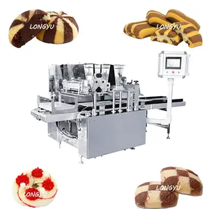 Longyu-máquina para hacer galletas y galletas, fabricante de galletas