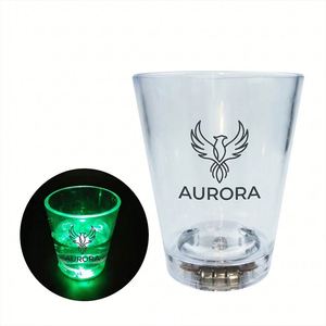 Verre à shot LED clignotant personnalisé 50 ml, réutilisable, en plastique, pour bière – Meilleure vente - Product Image 1