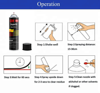 OH Super 99 Spray adhésif tissu, adhésif broderie repositionnable pour entoilage, tissu et papier