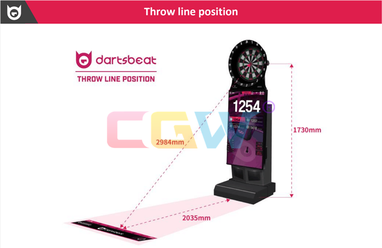 Buy Dartsbeat DBS100 Electronic Dartboard - Ideal for Sports