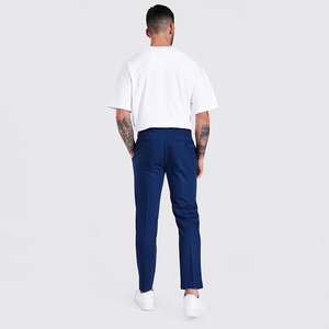 <span class=keywords><strong>Pantalon</strong></span> <span class=keywords><strong>de</strong></span> <span class=keywords><strong>costume</strong></span> extensible résistant aux plis et au repassage pour hommes d'affaires Gentleman haut <span class=keywords><strong>de</strong></span> gamme automne <span class=keywords><strong>pantalon</strong></span> décontracté à jambe droite pour hommes - Product Image 1