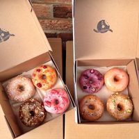 Boîtes d'emballage en papier personnalisées pour macarons, beignets, pâtisseries, cupcakes, gâteaux, beignets, emballage alimentaire