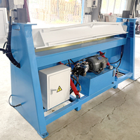 Machine plieuse semi-automatique électrique GH de 2 mm, personnalisée en usine, pour bords de tôles en acier inoxydable et alliage d'aluminium, modèle Energy