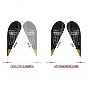 ธงขนนกแบบกำหนดเองส่วนบุคคล คุณภาพสูง ทำจากไฟเบอร์กลาส เป็นมิตรกับสิ่งแวดล้อม เหมาะสำหรับงานโฆษณากลางแจ้ง ทนทาน พิมพ์โลโก้ตามสั่ง - Product Image 5