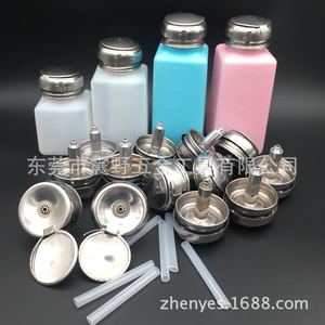 Tapas de botella de alcohol con núcleo de cobre personalizadas de fábrica, tipo bomba, tapas de cobre de acero inoxidable industrial con cierre, tapas de aluminio - Product Image 2