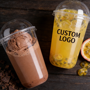 Vasos de Plástico Transparente Personalizados para Postres, 20 oz, 93 mm, con Logotipo para Bebidas - Product Image 4