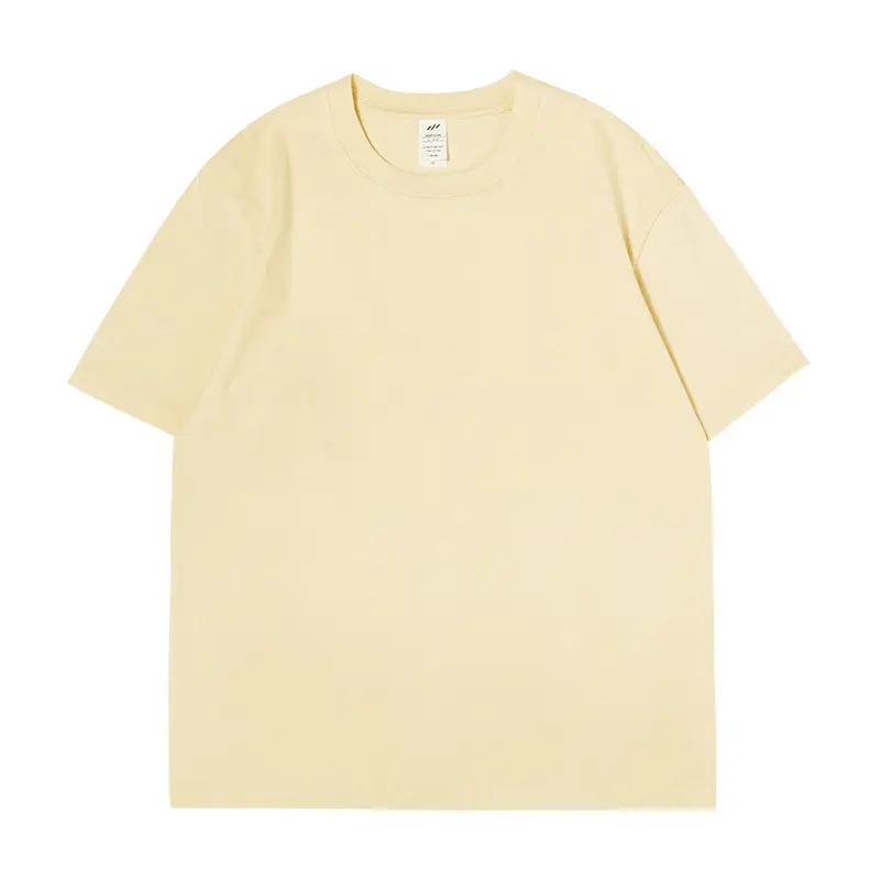 Toptan tasarımcı ucuz temel beyaz T shirt boş özel Pima pamuk ağır pamuk artı boyutu erkek tişört