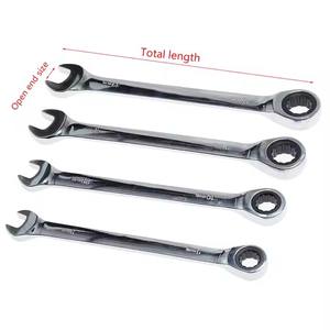 Novo Conjunto De Chave De Catraca De Alto Desempenho Ratcheting High Grade Cromo Vanádio Aço 72 Dentes - Product Image 4