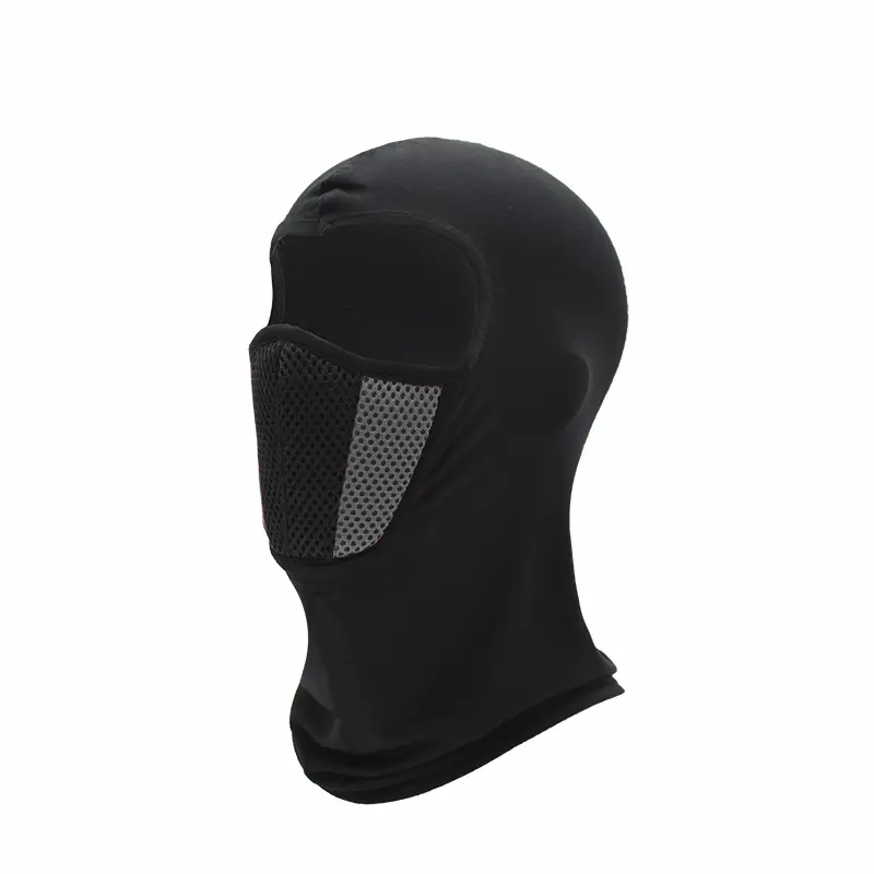 Vente chaude Polyester Un Trou Masque Moto Équitation Courir Cagoules Personnalisées