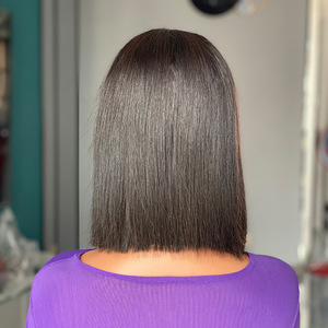 Perruque Cency Lace Front en cheveux humains lisses, monofilament, 10 pouces, avec capacités de permanente et de coloration des cheveux vietnamiens - Product Image 3