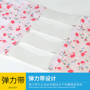 Faja térmica de tela floral para soporte de cintura, para cuidado abdominal, uso en las cuatro estaciones - Product Image 3