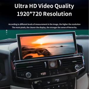 Écran tactile IPS 2.5D de 12,3 pouces, autoradio Android, navigation GPS, stéréo DSP, CarPlay, lecteur multimédia vidéo pour Land - Product Image 6