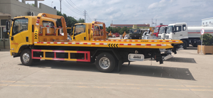 Camión de carga de remolque personalizado Qingling Isuzu KV100 Chasis 8,2 Ton 120 HP Flatbed One-for-Two Wrecker Nueva condición - Product Image 5