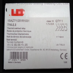 1 Stück Thermisches Überlastrelais T16-<span class=keywords><strong>2.3</strong></span>(1.7-2.wbr3a) Schnelle Lieferung Neues Original Sofort Lieferbar Industrielle Automatisierung PAC Spezialisiert - Product Image 1