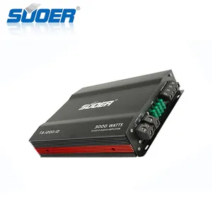 Amplifier Car Audio Suoer TA-1200.1D Car Amplifier Mono Channels Amplifier Car Audio Subwoofer Class D 3600W Car Amplifier