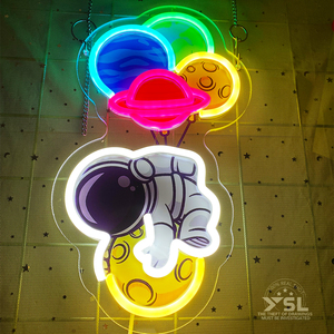 Custom Neon Sign | Dimmable Personalized LED RGB Neon Sign, Business Name Logo Sign - Product Image 1