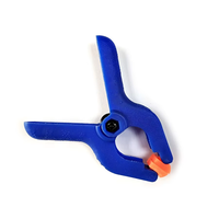 Petites pinces à ressort bleues A-clip Clips à ressort en plastique pour toile de fond
