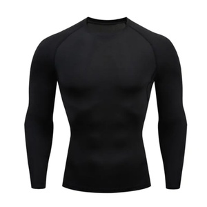 China Factory Custom Logo Men Design Long Sleeve Sublimated Printed Diving Rash Guard - Product Image 6