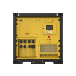 Système de stockage d'énergie renouvelable (GRES) SCU Lithium Ion sur réseau/hybride/hors réseau, capacité 150 kWh, chargeur mural 100 kW, 40 kW - Product Image 3
