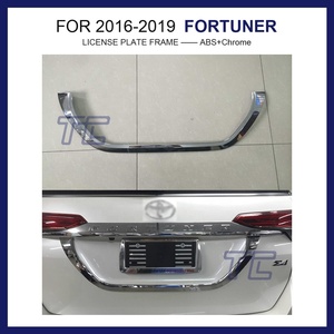 กรอบป้าย<span class=keywords><strong>ทะเบียน</strong></span>สำหรับ Toyota Fortuner อุปกรณ์เสริมโครเมี่ยมสำหรับรถยนต์ - Product Image 2