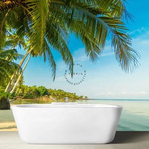 Peel and Stick Wallpapers Tropical Beach et Palm Tree Sea View - Product Image 4