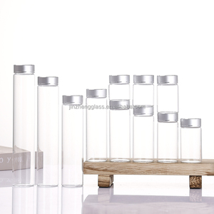 Portatile <span class=keywords><strong>monodose</strong></span> bottiglie di stoccaggio di chicchi di caffè barattoli di vetro con coperchi contenitore di spezie di dosaggio fiale di vetro con tappi a vite - Product Image 5