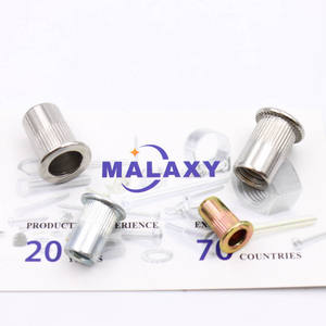 Écrou de rivet de presse Offre Spéciale personnalisé d'usine MALAXY écrous à riveter <span class=keywords><strong>en</strong></span> acier inoxydable au carbone aluminium <span class=keywords><strong>Zinc</strong></span> Din 4mm 12mm 5mm 6mm - Product Image 4