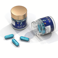 OEM ODM Capsules Maca Plus Gestion de l'énergie masculine Ginseng rouge Maca noire Vitamines B Usine de marque privée