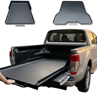 Plateau coulissant universel en aluminium haute résistance pour benne de camion, idéal pour Ford F-150, Nissan, RAM, Toyota Tacoma, Hilux, BYD