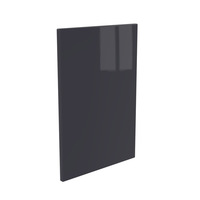 Panneau MDF acrylique brillant UV / Panneau MDF mélaminé miroir, surface de luxe, panneau mélaminé effet peau de bébé, MDF PET