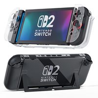 Étui de protection transparent en PC rigide ultra-fin pour Nintendo Switch 2, anti-poussière et antichoc