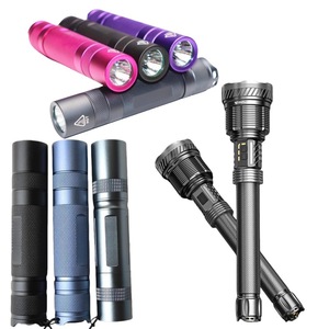 Aluminum Alloy Flashlight Housing T1 High Brightness Emergency Light Protective Shell DC 6V 50000 Hours Lifespan - Product Image 1
