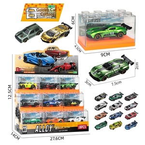 Nuevo Set <span class=keywords><strong>de</strong></span> Colección <span class=keywords><strong>de</strong></span> <span class=keywords><strong>18</strong></span> Piezas <span class=keywords><strong>de</strong></span> Autos <span class=keywords><strong>de</strong></span> <span class=keywords><strong>Metal</strong></span> a <span class=keywords><strong>Escala</strong></span> <span class=keywords><strong>1</strong></span>:64, Juguetes para Niños Pequeños - Product Image 4