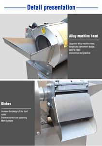 Industrial Motorized Eco-Friendly 8 in 1 <b>Vegetable</b> Cutter Multifonction Food Meat and Corn <b>Slicer</b> <b>Machine</b> - Product Image 4