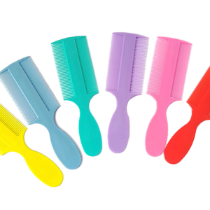 Low Cost Promotion Gift Plastic Dual Sides Lice Nit Louse Tick Flea Comb For Pets Cats