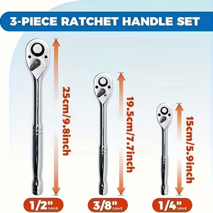 Soket ekstensi fungsi ganda dengan kunci pas, versi ditingkatkan, cepat dilepas, dua arah, cermin gigi 72 - Product Image 1