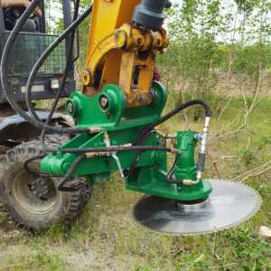 Troncatrice Idraulica per Legno Resistente, Attrezzatura per Escavatore per Rimozione Alberi su Strade Pericolose - Product Image 6