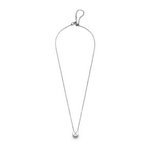 Collar con colgante de letra X de acero inoxidable Angelina para mujer, joyería de moda, regalo, colgante solitario de 1 cm - Product Image 1