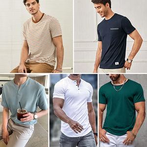 Camisetas de Moda para Hombre de Alta Calidad al por Mayor, Ropa de Segunda Mano, Ropa de Hombre, Entrega Aleatoria, Camisetas de Verano para Hombre, Fardos de Ropa para Hombre - Product Image 2