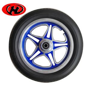 12 "Sulky chariot poney chariot Design de mode jante en aluminium roues de chariot de chariot en caoutchouc gonflable - Product Image 3