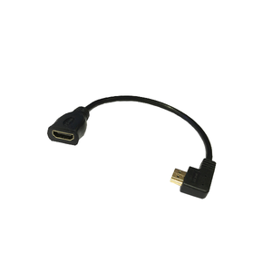 Câble adaptateur d'extension mâle et femelle 4K 8K à angle droit à 90 degrés pour HDMI 2.1 1.8M PVC pour projecteur caméra voiture moniteur d'ordinateur - Product Image 1