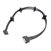 Câble Répartiteur d'Alimentation SATA Yangtse 0,5 Mètre, Mâle 15 Broches vers Multiples Femelles, Cordon d'Extension SSD HDD en PVC pour Alimentation PC 1 vers 5