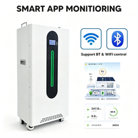 Système d'énergie solaire 51,2 V 16 kWh à vendre à prix réduit avec communication CAN/RS485/RS232, onduleur hybride intelligent pour usage domestique