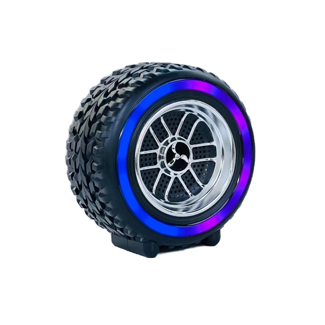 HS-4210 Tire Shape rgb light wireless Speaker party portable audio mini outdoor Speaker