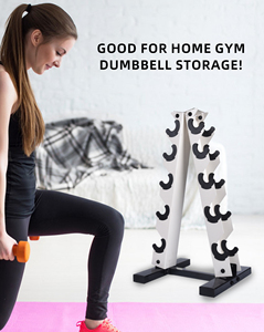Support de <span class=keywords><strong>rangement</strong></span> vertical moderne pour haltères (5 paires) en acier – Équipement de <span class=keywords><strong>musculation</strong></span> pour salle de sport – Vente en gros usine - Product Image 6